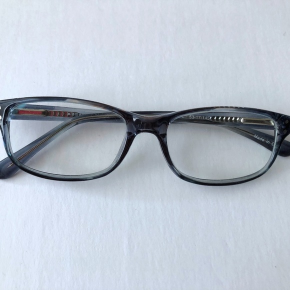 Elements by Europa eyeglasses glasses blue frame denim 196 - Picture 3 of 6